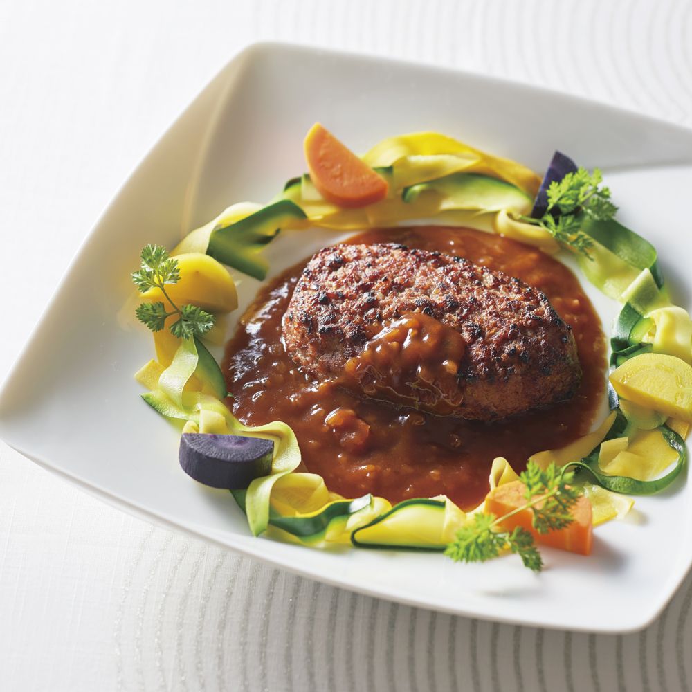 ＜キッチン飛騨＞飛騨牛ハンバーグ　100g×10個